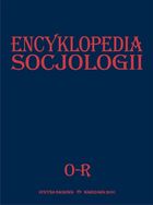 Encyklopedia socjologii. Tom 3 O-R