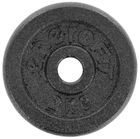 Enero Fit, FI26,5, obciążenie żeliwne, czarne, 2 kg