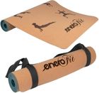 Enero, Fit, korkowa mata do ćwiczeń jogi, 183-61-0,4 cm