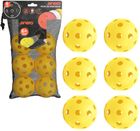 Enero, piłki meczowe do unihokeja, żółte, 6 szt.