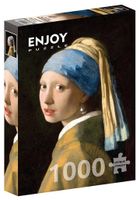 Enjoy, Dziewczyna z perłą, Johannes Vermeer, puzzle, 1000 elementów