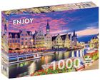 Enjoy, Gandawa, Belgia, puzzle, 1000 elementów