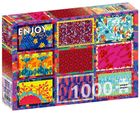 Enjoy, Kolorowe wzory, puzzle, 1000 elementów