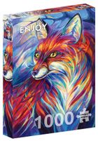 Enjoy, Kolorowy lis, puzzle, 1000 elementów