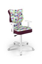 Entelo, Duo, krzesło biurowe z podłokietnikami, wzrost 159-188 cm, sowy