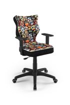 Entelo, Duo, krzesło biurowe z podłokietnikami, wzrost 159-188 cm, zwierzaki