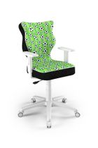 Entelo, Duo, krzesło młodzieżowe z podłokietnikami, wzrost 146-176,5 cm, piłki