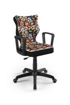 Entelo, Norm, krzesło biurowe z podłokietnikami, wzrost 159-188 cm, zwierzaki