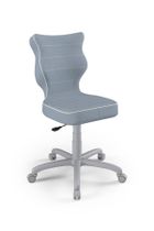 Entelo, Petit, krzesło biurowe, wzrost 159-188 cm, niebieskie