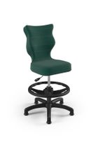 Entelo, Petit, krzesło dziecięce z podnóżkiem, wzrost 119-142 cm, zielone