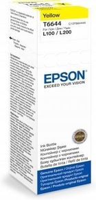 Epson, tusz do drukarki, C13T66444A, oryginał, 70 ml, żółty