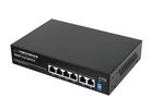 Esperanza, switch, 6-portowy, POE 10/100M, 60W, SPINNER, ENS105