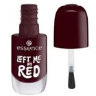 Essence, Gel Nail Polish, żelowy lakier do paznokci, 12 Left Me On Red, 8 ml