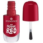 Essence, Gel Nail Polish, żelowy lakier do paznokci, 14 My Favour Red, 8 ml