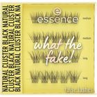 Essence, What The Fake! False Lashes, sztuczne do rzęsy z klejem do rzęs, 06 Natural Cluster Black, 20 szt.