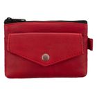 Etui na karty, czerwone, skórzane, 4U Cavaldi