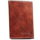 Etui na klucze, brązowe, skóra ekologiczna, 4u Cavaldi