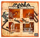 Eureka 3D, Puzzle Mania, zestaw pomarańczowy, łamigłówki metalowe, 4 szt.