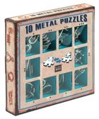Eureka 3D, zestaw niebieski, łamigłówki metalowe, 10 szt.