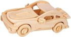 Eureka! Gepetto, Samochód sportowy, drewniana łamigłówka, puzzle 3D