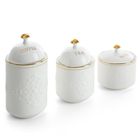 Eurofirany, ceramika, 11-31-18 cm, biały