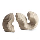 Eurofirany, figurka dekoracyjna Bela, 27-8-14 cm, beżowy