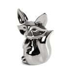 Eurofirany, figurka dekoracyjna, Fabio, 10-8-15 cm, srebrny