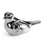 Eurofirany, figurka dekoracyjna, Fabio, 15-9-10 cm, srebrny