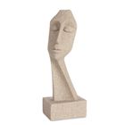 Eurofirany, figurka dekoracyjna Logan, 11-9-27 cm, beżowy