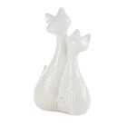 Eurofirany, figurka dekoracyjna, Romina, 19-10-29 cm, kremowy