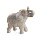 Eurofirany, figurka dekoracyjna Valeri, 13-6-14 cm, srebrny