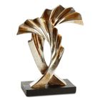 Eurofirany, figurka dekoracyjna Zoe, 20-8-25 cm, złoty