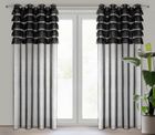 Eurofirany, firana gotowa Aura, 140-250 cm, czarny