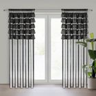 Eurofirany, firana gotowa, Aura, na taśmie, 140-270 cm, czarny