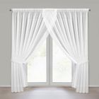 Eurofirany, firana gotowa, Hestia, na taśmie, 400-250 cm, biały