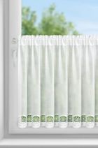 Eurofirany, firana gotowa, Lila, na taśmie, 150-70 cm, biały