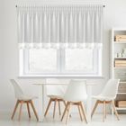 Eurofirany, firana gotowa, na taśmie, Luisa, 70-200 cm, biały