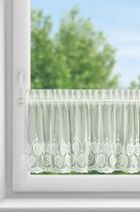 Eurofirany, firana gotowa, Nira, na taśmie, 150-40 cm, kremowy