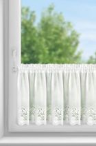 Eurofirany, firana gotowa, Sola, na taśmie, 150-40 cm, biały