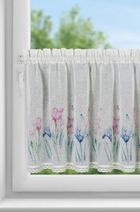 Eurofirany, firana zaciemniająca gotowa, Dolorez, na taśmie, 150-60 cm, biały