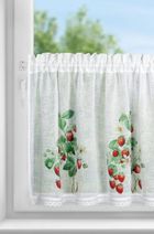 Eurofirany, firana zaciemniająca gotowa, Ksenia, na taśmie, 150-60 cm, biały