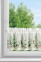 Eurofirany, firana zaciemniająca gotowa na taśmie, Estera, 150-30 cm, biały