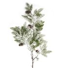 Eurofirany, gałązka świąteczna dekoracyjna, 88-48 cm, zielony