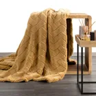 Eurofirany, koc d91 Caro, 200-220 cm, miodowy