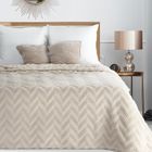 Eurofirany, koc d91 jodła, 170-210 cm, beżowy