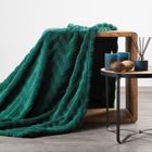 Eurofirany, koc d91 jodła, 200-220 cm, ciemnozielony