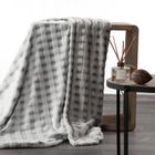 Eurofirany, koc d91, kostka, 200-220 cm, beżowy