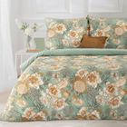 Eurofirany, komplet pościeli, Home, 220-200 cm, miętowy