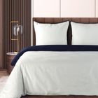 Eurofirany, komplet pościeli, Lunara, 220-200 cm, biały