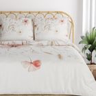 Eurofirany, komplet pościeli satynowej premium, 160-200 cm, biały